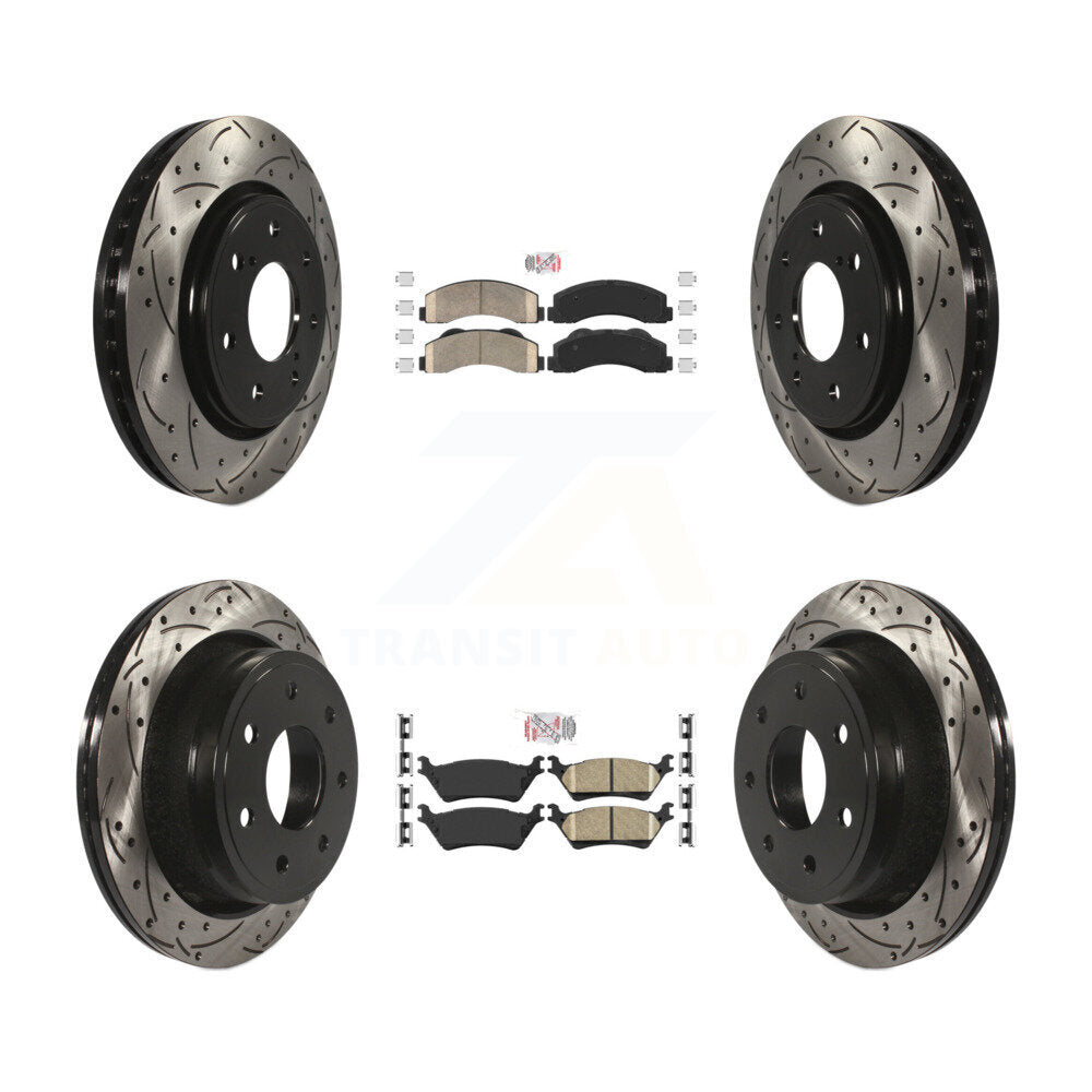 Transit Auto KDA-102474 Disc Brake Kit for 2012-2014 Ford F-150 - Front and Rear product image
