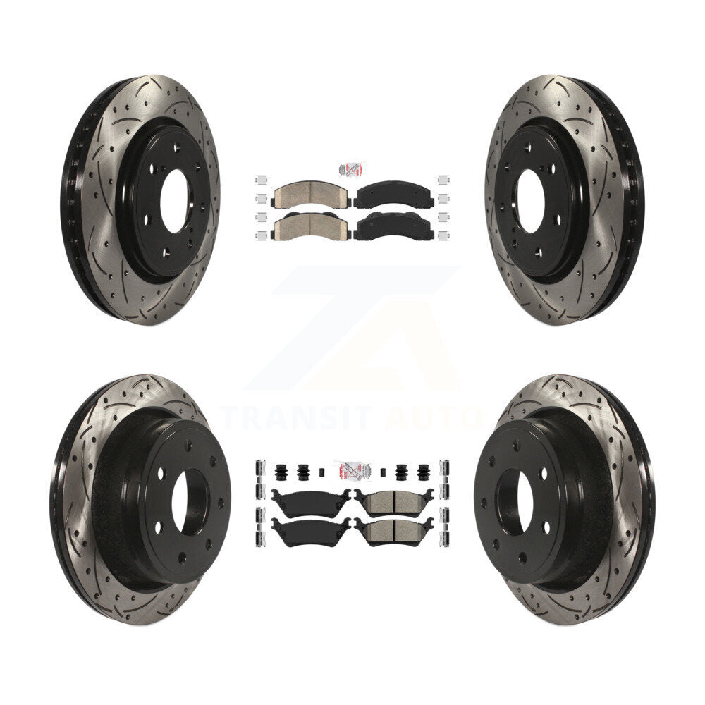 Transit Auto KDA-102476 Disc Brake Kit for 2012-2014 Ford F-150 - Front and Rear product image