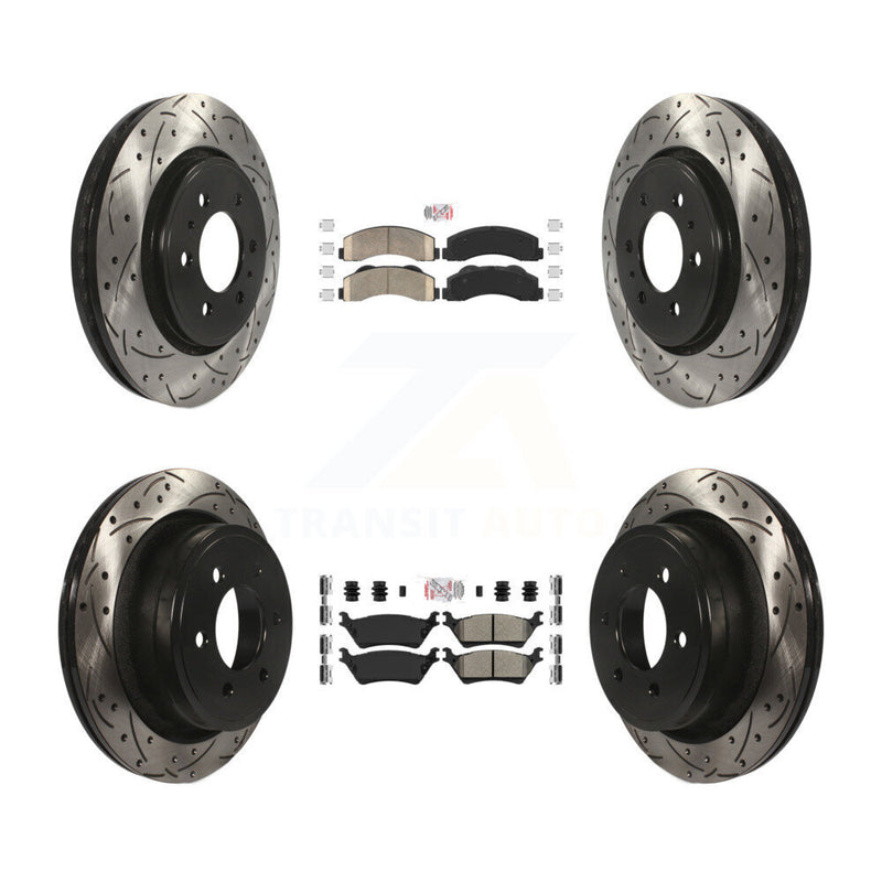 Transit Auto KDA-102479 Disc Brake Kit for 2012-2017 Ford F-150 - Front and Rear product image