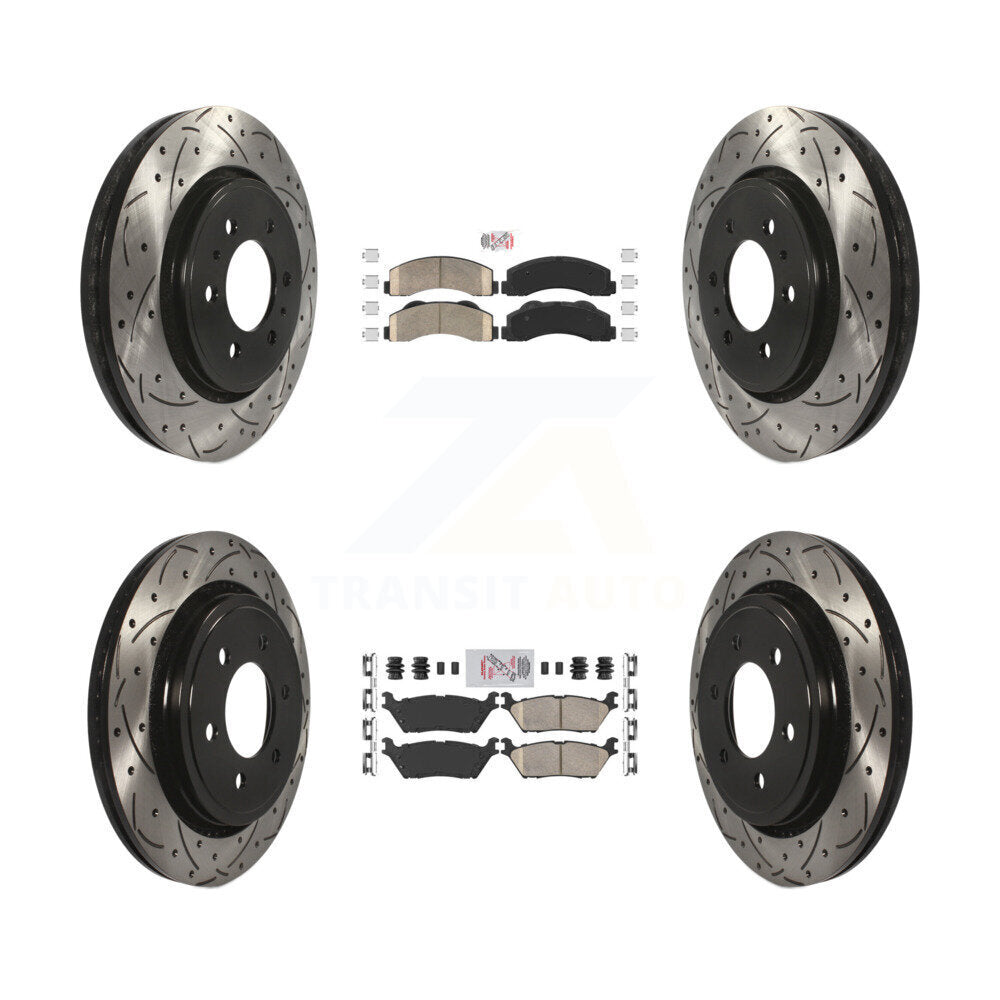 Transit Auto KDA-102482 Disc Brake Kit for 2015-2017 Ford F-150 - Front and Rear product image