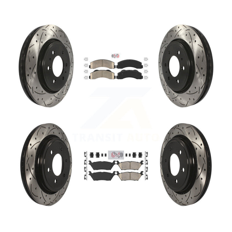 Transit Auto KDA-102482 Disc Brake Kit for 2015-2017 Ford F-150 - Front and Rear product image