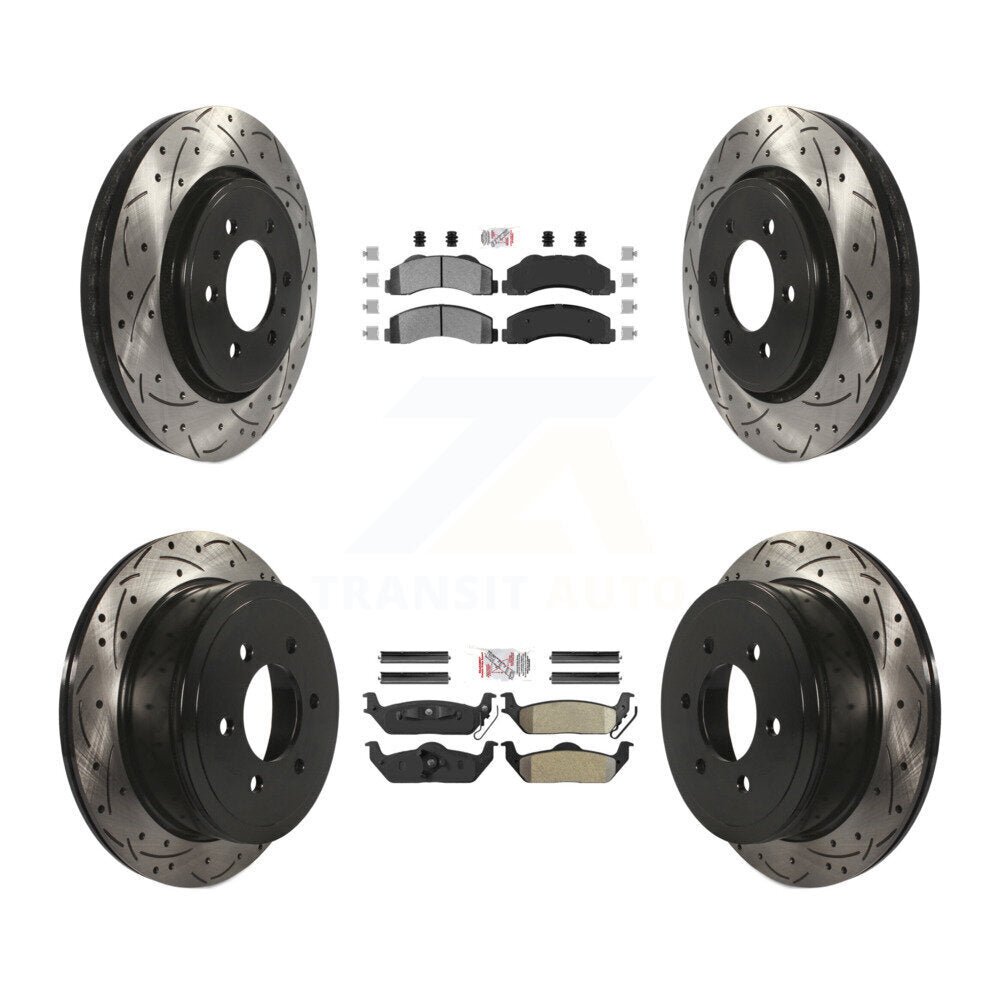 Transit Auto KDA-102484 Disc Brake Kit for 2010-2011 Ford F-150 - Front and Rear product image