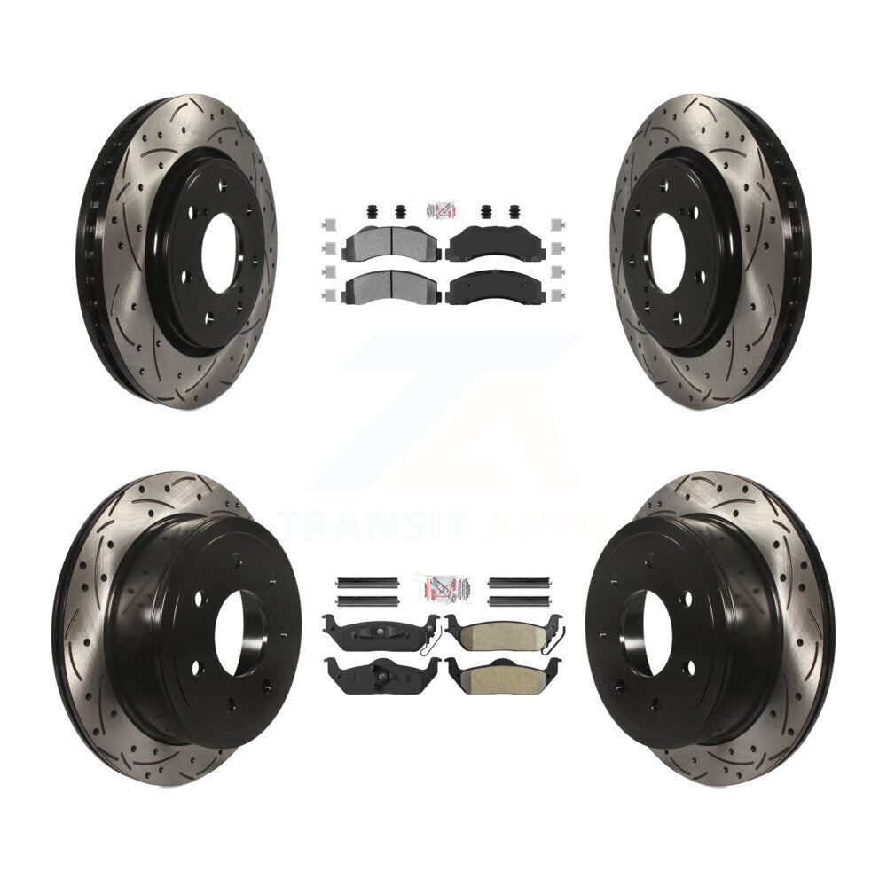 Transit Auto KDA-102486 Disc Brake Kit for 2010-2011 Ford F-150 - Front and Rear product image