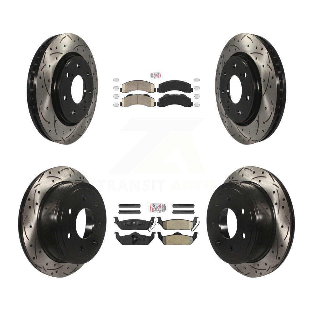 Transit Auto KDA-102490 Disc Brake Kit for 2010-2011 Ford F-150 - Front and Rear product image