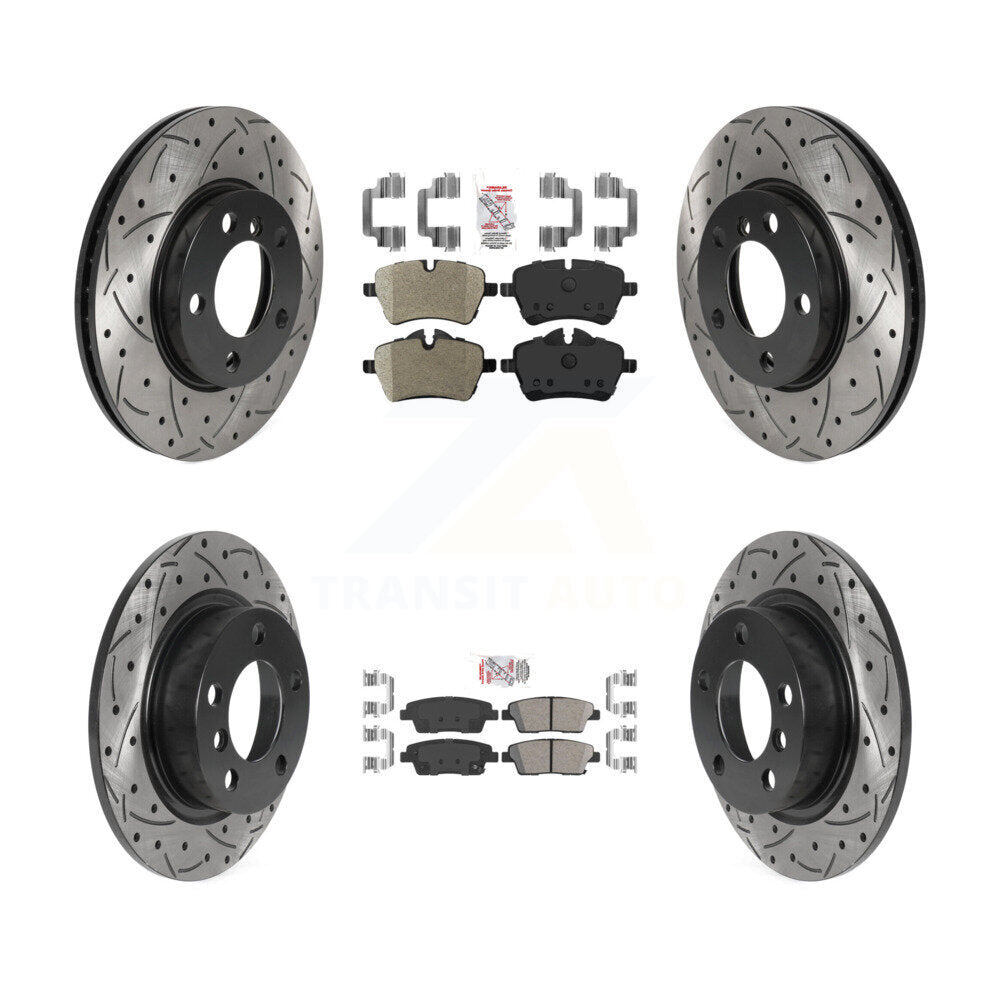 Transit Auto KDA-102492 Disc Brake Kit for 2013-2016 Mini Cooper Paceman, Mini Cooper Countryman - Front and Rear product image
