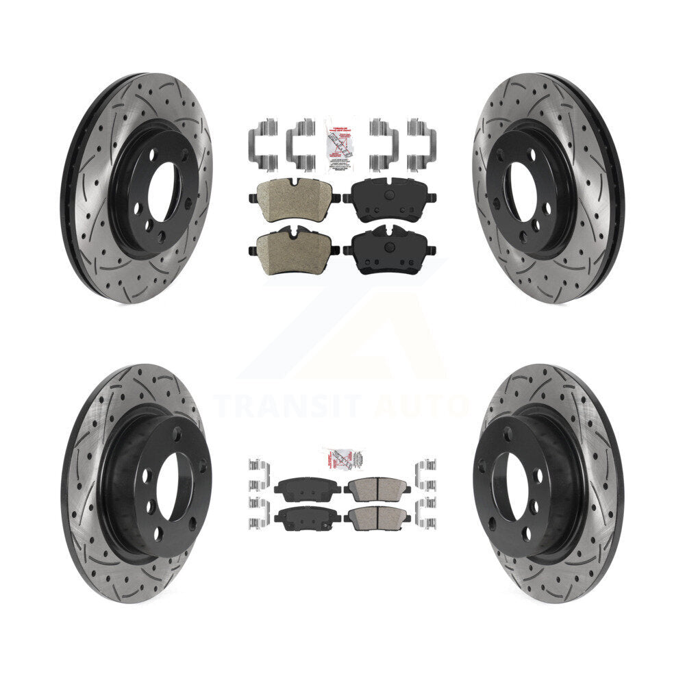 Transit Auto KDA-102493 Disc Brake Kit for 2013-2016 Mini Cooper Paceman, Mini Cooper Countryman - Front and Rear product image