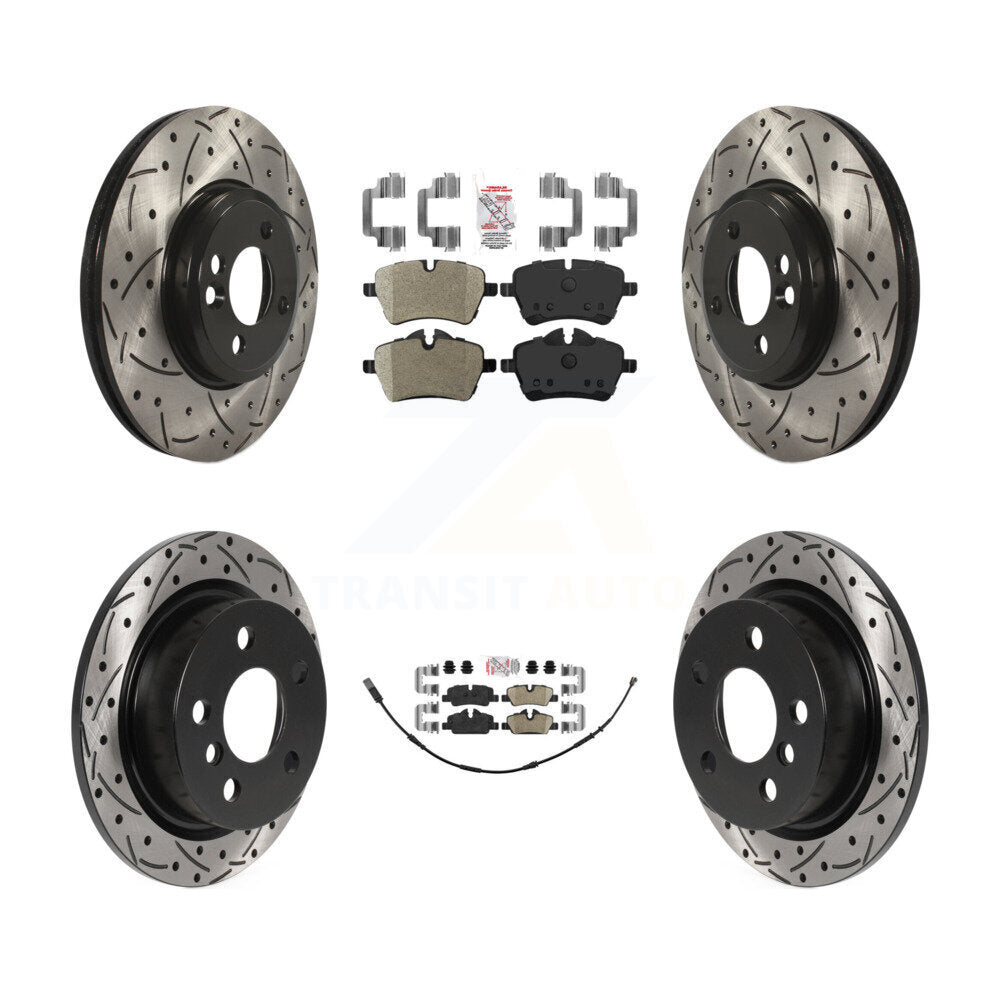 Transit Auto KDA-102494 Disc Brake Kit for 2015 Mini Cooper - Front and Rear product image