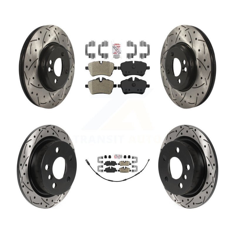 Transit Auto KDA-102494 Disc Brake Kit for 2015 Mini Cooper - Front and Rear product image