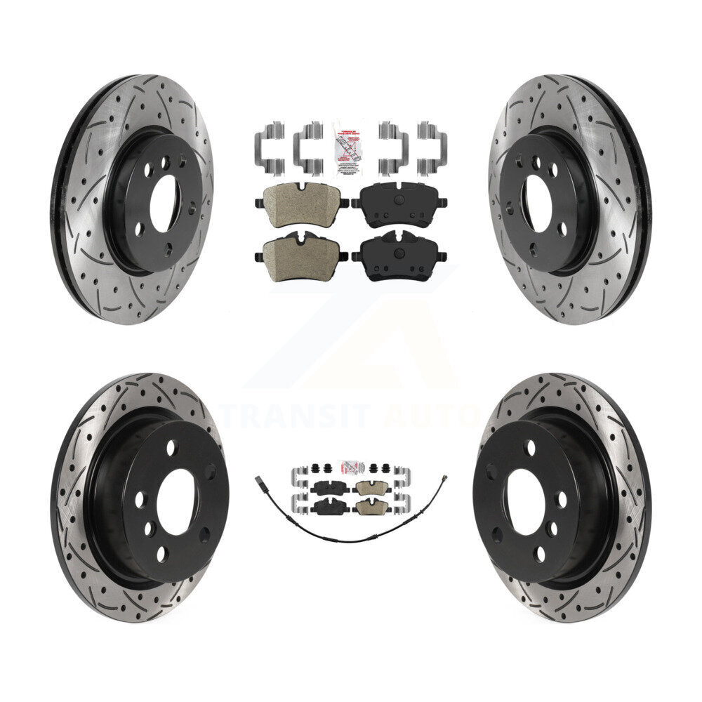 Transit Auto KDA-102495 Disc Brake Kit for 2015-2016 Mini Cooper - Front and Rear product image