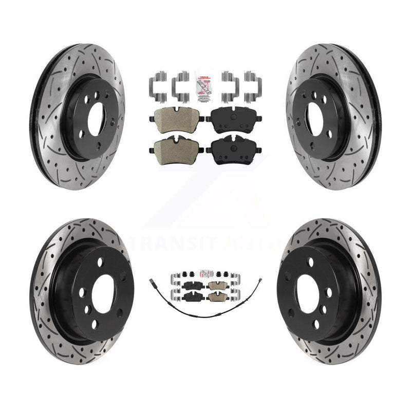Transit Auto KDA-102495 Disc Brake Kit for 2015-2016 Mini Cooper - Front and Rear product image