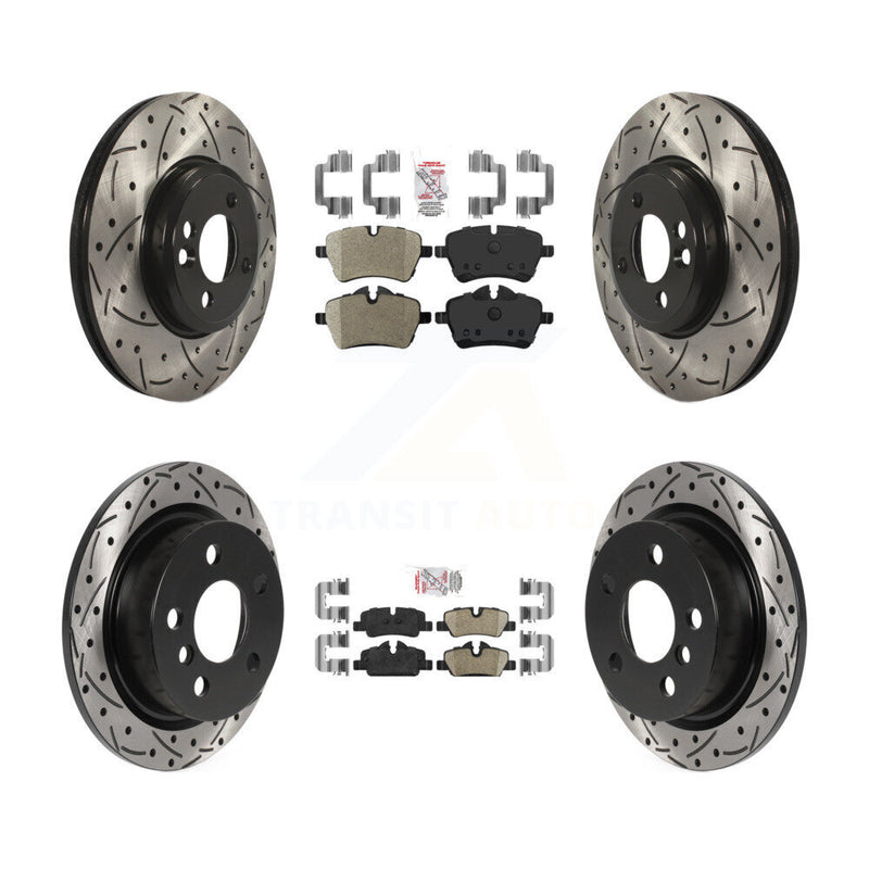 Transit Auto KDA-102496 Disc Brake Kit for 2015 Mini Cooper - Front and Rear product image