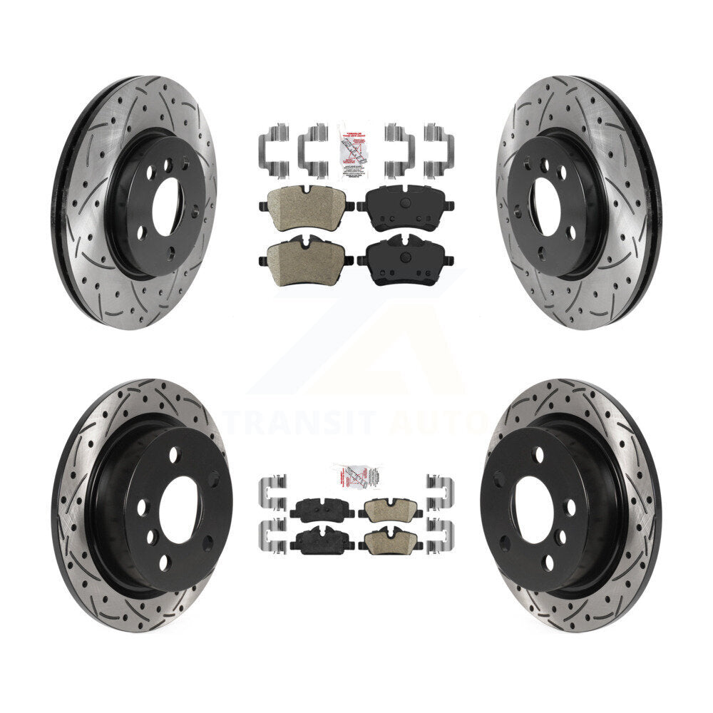 Transit Auto KDA-102497 Disc Brake Kit for 2015-2016 Mini Cooper - Front and Rear product image