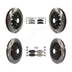 Transit Auto KDA-102498 Disc Brake Kit for 2012-2019 Ford Taurus, Lincoln MKT, Ford Explorer & more - Front and Rear product image