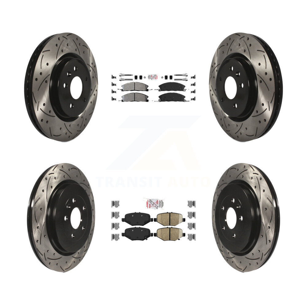 Transit Auto KDA-102500 Disc Brake Kit for 2013 Ford Explorer - Front and Rear product image
