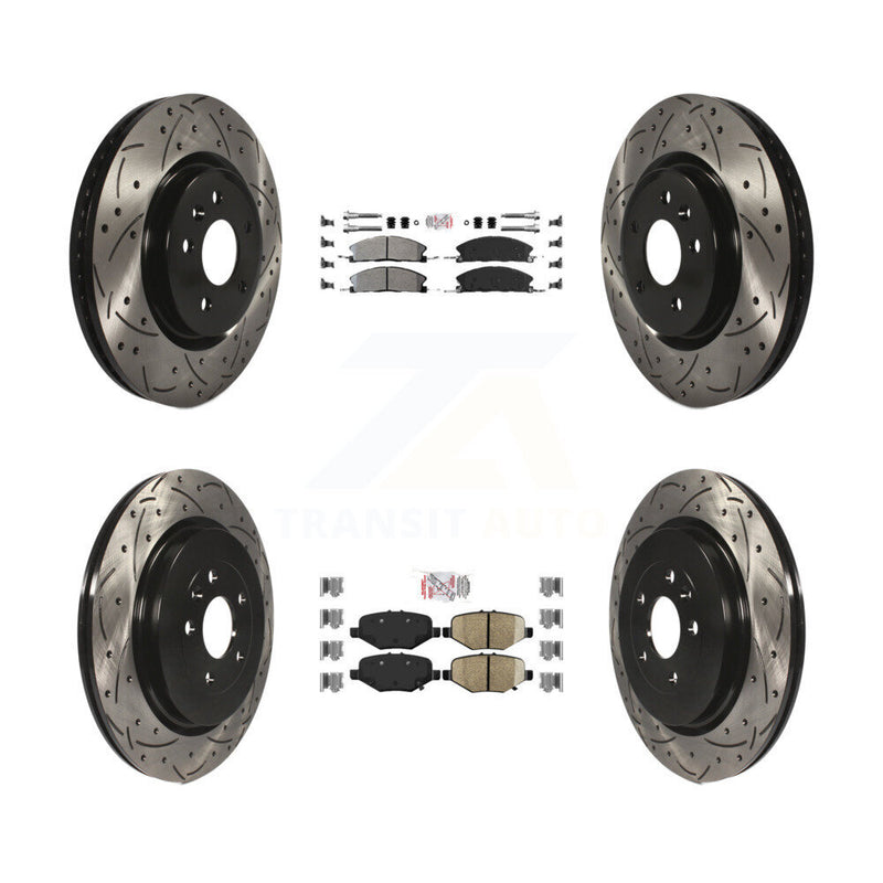 Transit Auto KDA-102500 Disc Brake Kit for 2013 Ford Explorer - Front and Rear product image