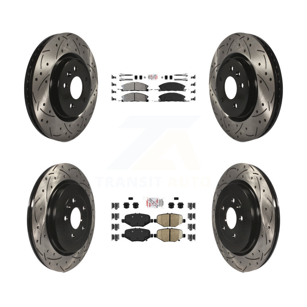 Transit Auto KDA-102501 Disc Brake Kit for 2013 Ford Explorer - Front and Rear product image