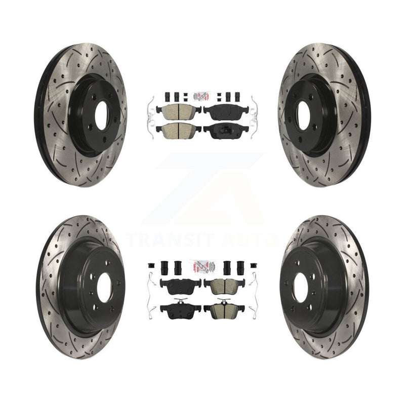 Transit Auto KDA-102506 Disc Brake Kit for 2017-2019 Lincoln MKC, Ford Escape - Front and Rear product image