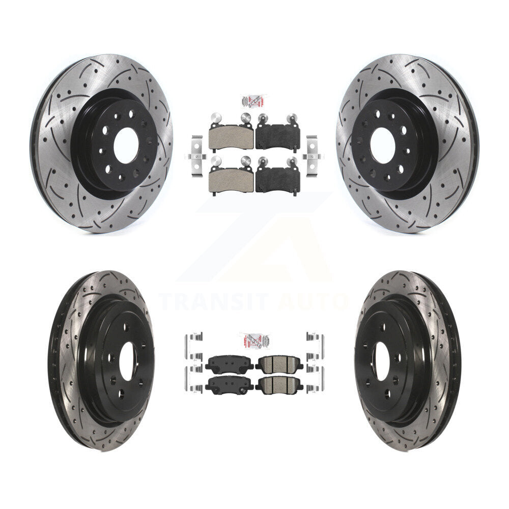 Transit Auto KDA-102511 Disc Brake Kit for 2015 Cadillac CTS - Front and Rear product image