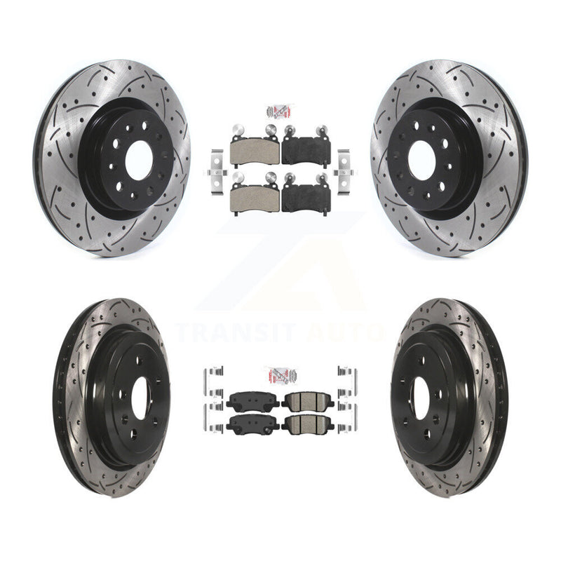 Transit Auto KDA-102511 Disc Brake Kit for 2015 Cadillac CTS - Front and Rear product image