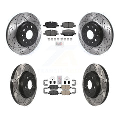 Transit Auto KDA-102517 Disc Brake Kit for 2021-2022 Chevrolet Camaro - Front and Rear product image