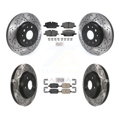 Transit Auto KDA-102518 Disc Brake Kit for 2021-2022 Chevrolet Camaro - Front and Rear product image