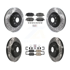 Transit Auto KDA-102519 Disc Brake Kit for 2022 Chevrolet Camaro - Front and Rear product image