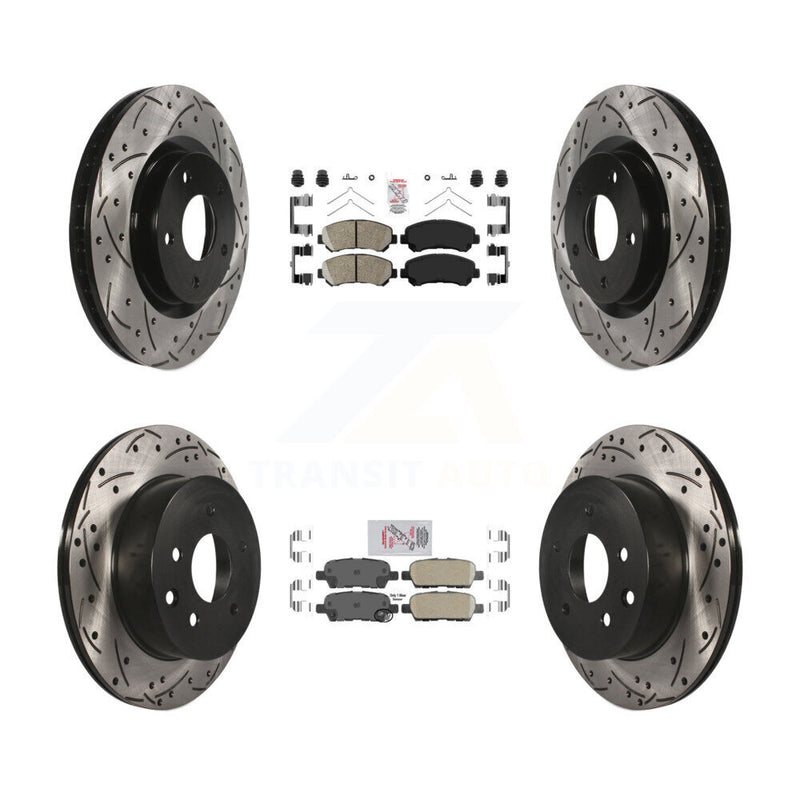 Transit Auto KDA-102521 Disc Brake Kit for 2008-2015 Nissan Rogue Select, Nissan Rogue - Front and Rear product image