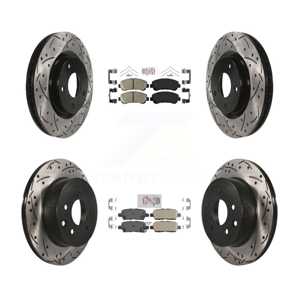 Transit Auto KDA-102523 Disc Brake Kit for 2008-2015 Nissan Rogue Select, Nissan Rogue - Front and Rear product image