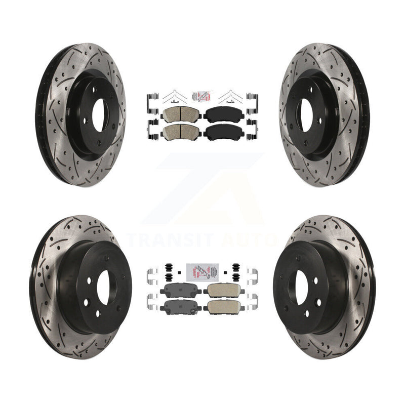 Transit Auto KDA-102524 Disc Brake Kit for 2008-2015 Nissan Rogue Select, Nissan Rogue - Front and Rear product image