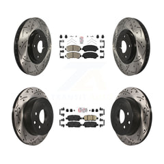 Transit Auto KDA-102526 Disc Brake Kit for 2014-2017 Nissan Juke - Front and Rear product image