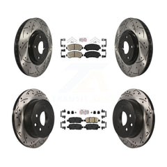Transit Auto KDA-102528 Disc Brake Kit for 2014-2017 Nissan Juke - Front and Rear product image