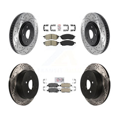 Transit Auto KDA-102541 Disc Brake Kit for 2006-2013 INFINITI FX37, INFINITI FX35, INFINITI FX45 - Front and Rear product image