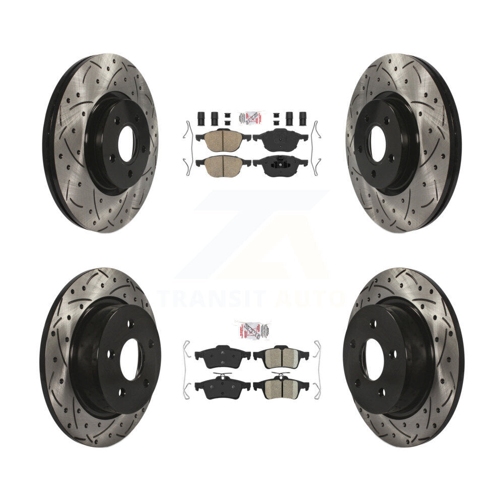 Transit Auto KDA-102544 Disc Brake Kit for 2014 Ford Transit Connect - Front and Rear product image