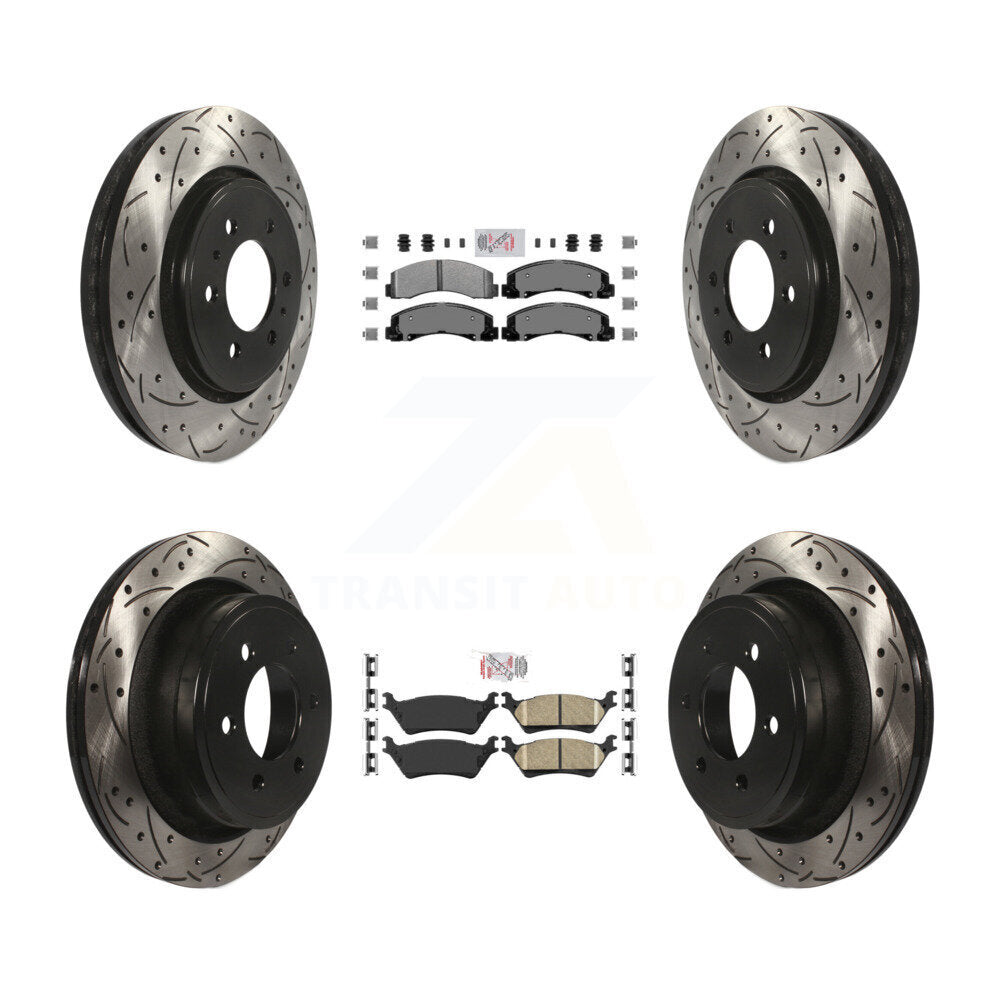 Transit Auto KDA-102553 Disc Brake Kit for 2018-2020 Ford F-150 - Front and Rear product image