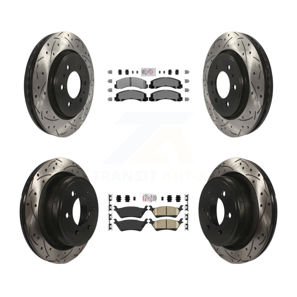Transit Auto KDA-102554 Disc Brake Kit for 2018-2020 Ford F-150 - Front and Rear product image