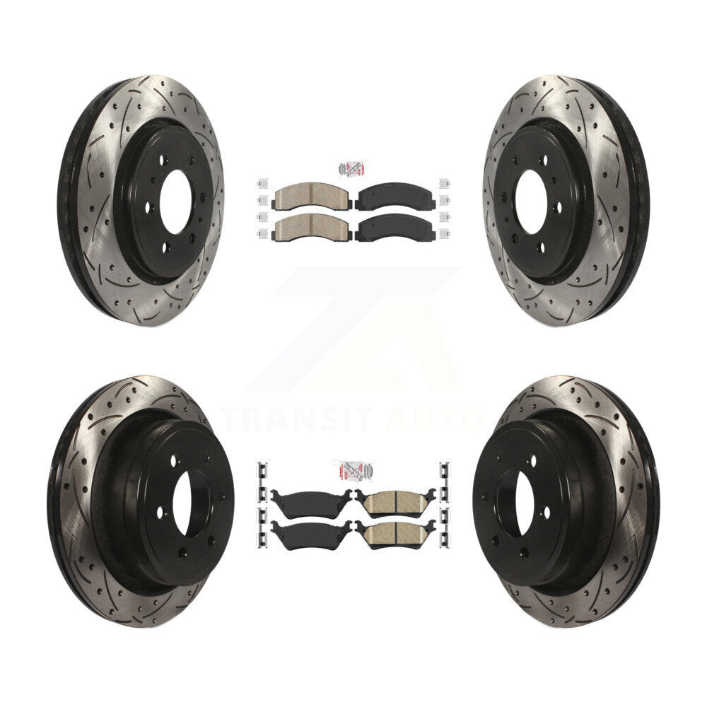 Transit Auto KDA-102556 Disc Brake Kit for 2018-2020 Ford F-150 - Front and Rear product image