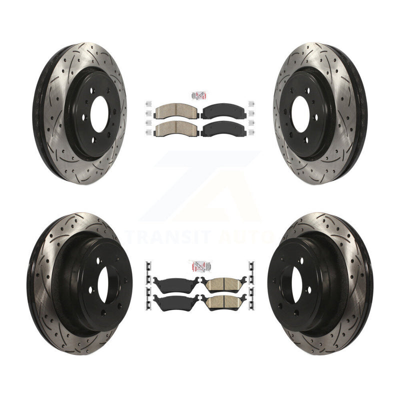 Transit Auto KDA-102556 Disc Brake Kit for 2018-2020 Ford F-150 - Front and Rear product image