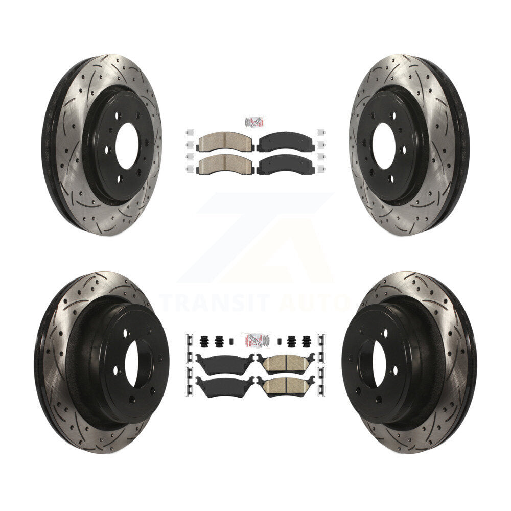 Transit Auto KDA-102557 Disc Brake Kit for 2018-2020 Ford F-150 - Front and Rear product image