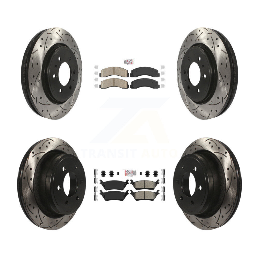 Transit Auto KDA-102558 Disc Brake Kit for 2018-2020 Ford F-150 - Front and Rear product image