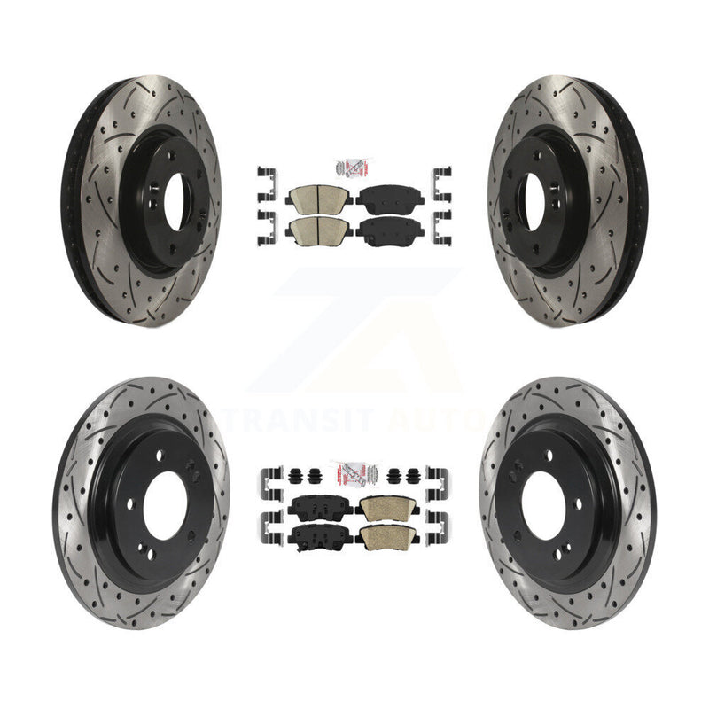 Transit Auto KDA-102576 Disc Brake Kit for 2013-2016 Kia Optima - Front and Rear product image