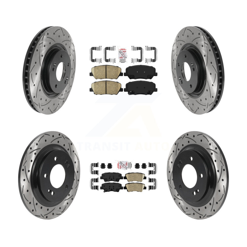 Transit Auto KDA-102578 Disc Brake Kit for 2013-2015 Kia Optima - Front and Rear product image