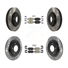 Transit Auto KDA-102582 Disc Brake Kit for 2015 Hyundai Sonata - Front and Rear product image