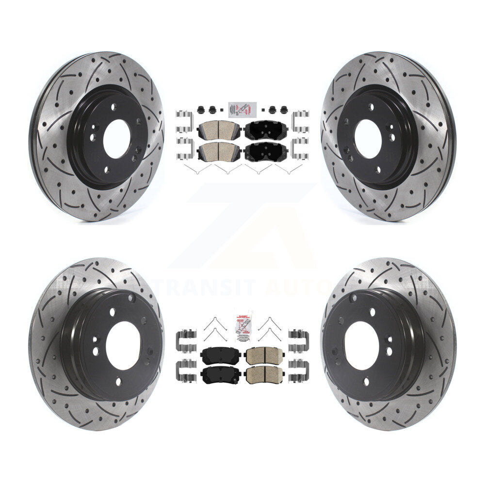 Transit Auto KDA-102597 Disc Brake Kit for 2016-2019 Kia Optima - Front and Rear product image