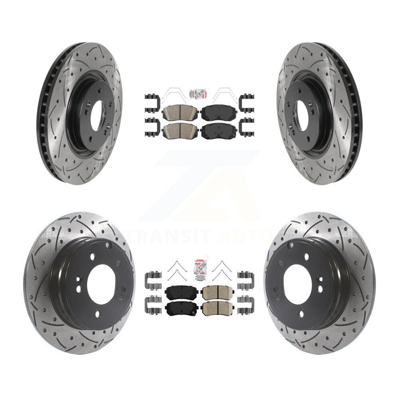 Transit Auto KDA-102599 Disc Brake Kit for 2016-2019 Kia Optima - Front and Rear product image