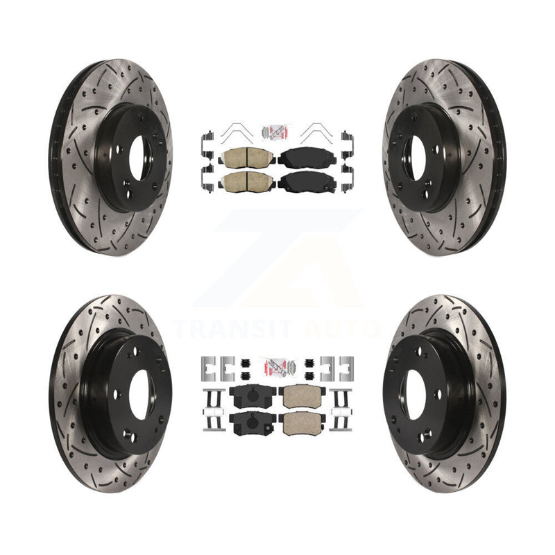 Transit Auto KDA-102601 Disc Brake Kit for 2014-2015 Honda Civic - Front and Rear product image