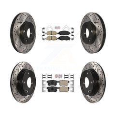 Transit Auto KDA-102602 Disc Brake Kit for 2014-2015 Honda Civic - Front and Rear product image