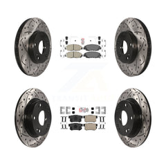 Transit Auto KDA-102603 Disc Brake Kit for 2014-2015 Honda Civic - Front and Rear product image