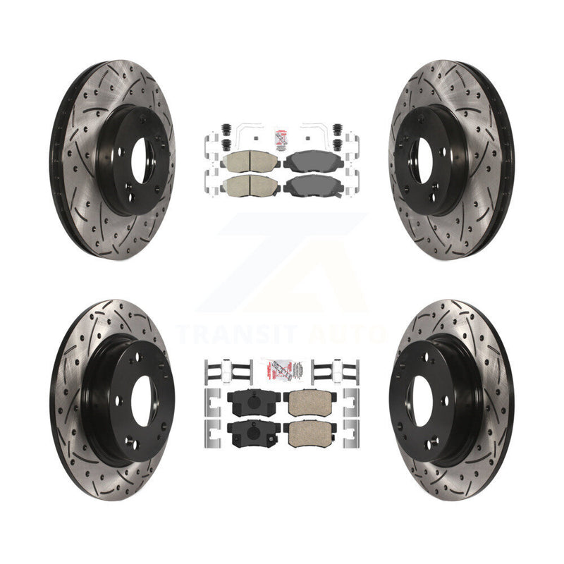 Transit Auto KDA-102604 Disc Brake Kit for 2014-2015 Honda Civic - Front and Rear product image