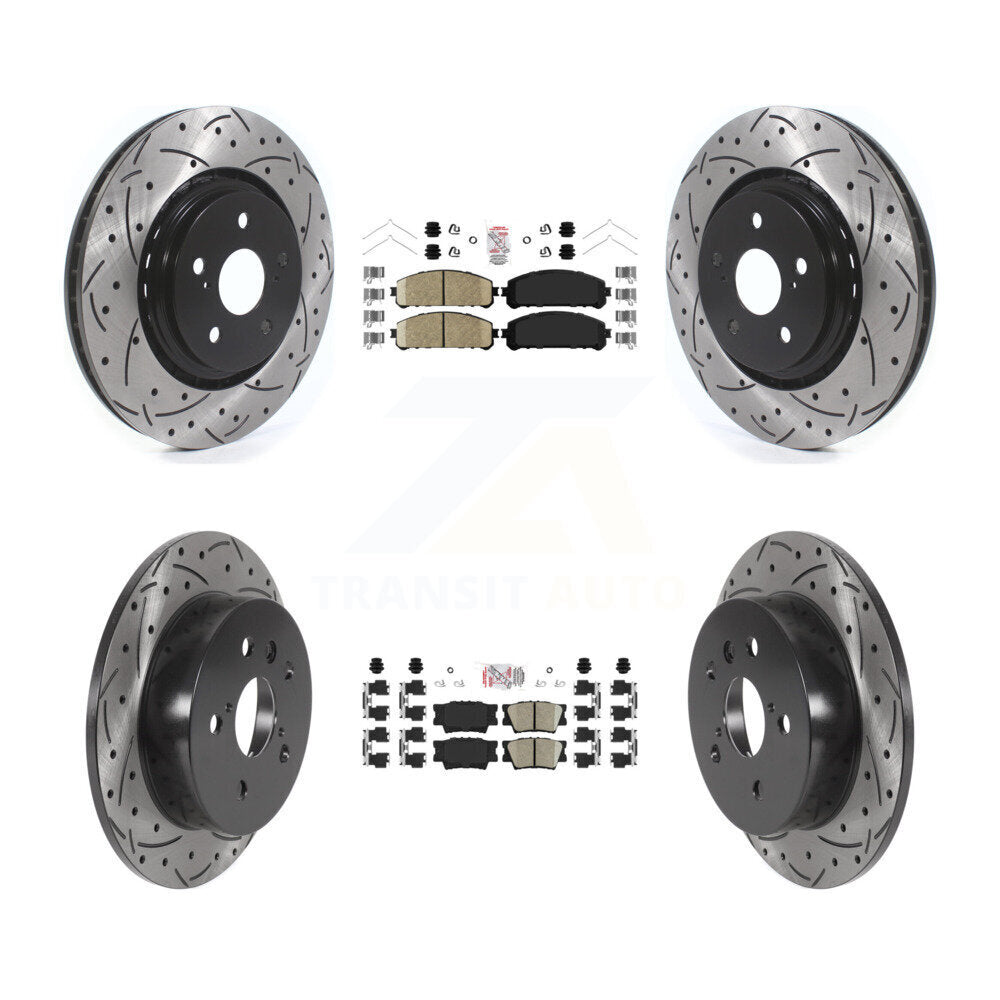 Transit Auto KDA-102611 Disc Brake Kit for 2022 Toyota Camry - Front and Rear product image