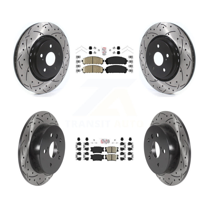 Transit Auto KDA-102611 Disc Brake Kit for 2022 Toyota Camry - Front and Rear product image